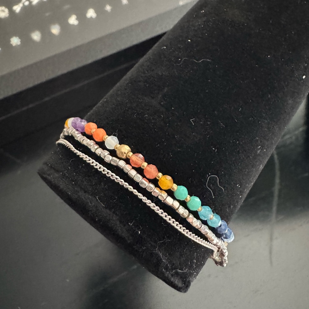 Colorful Beaded Bracelet Set